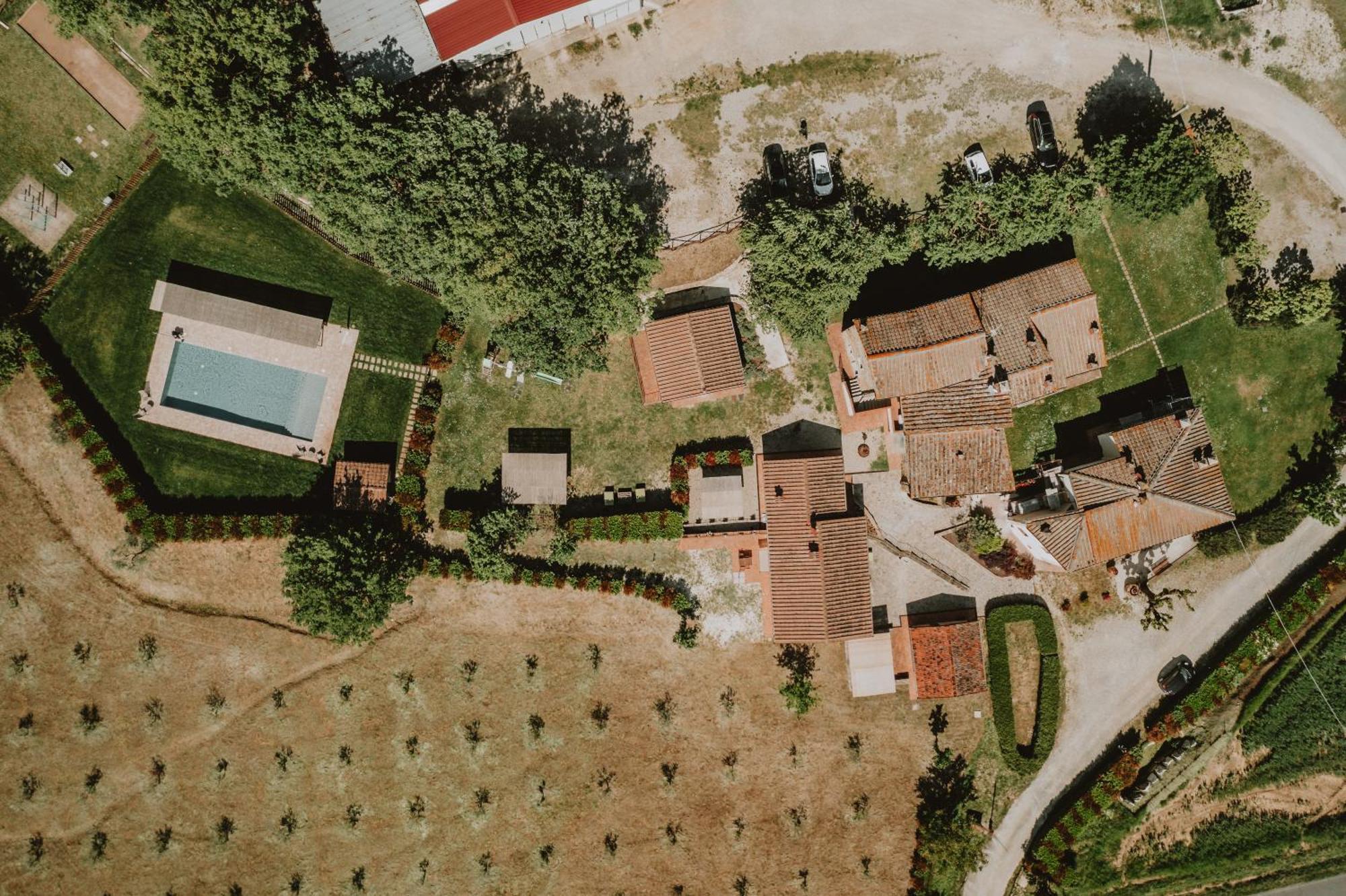Baciano Azienda Agrituristico Venatoria Capolona Ngoại thất bức ảnh